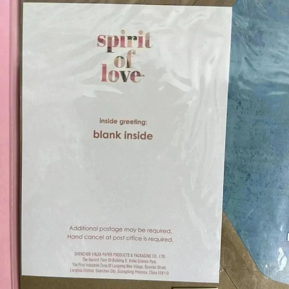 Spirit of Love Blank Card - Picture 6 of 6